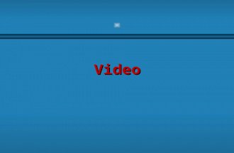 Video. Overview b Using video. b How video works? b Broadcast video standards. b Analog video. b Digital video. b Video recording and tape formats. b.