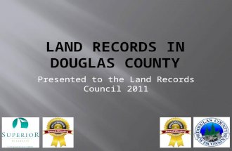 Presented to the Land Records Council 2011. Intent: In accordance with Section 59.72 (3m) create a Land Information Council of not less than eight members.