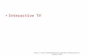 Interactive TV .