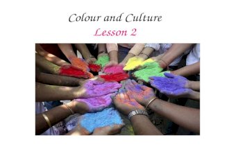 Colour and Culture Lesson 2. Connector: In 2s or 3s- Card sort the picture to the culture! Why do you think that colour represents that culture? Japan.