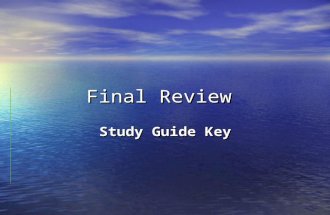 Final Review Study Guide Key. #1. In order to be successful, where would the fishing and shipping industry be located? In order to be successful, where.