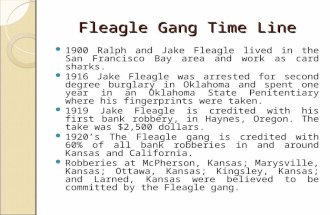 Fleagle Gang Time Line 1900 Ralph and Jake Fleagle lived in the San Francisco Bay area and work as card sharks. 1916 Jake Fleagle was arrested for second.
