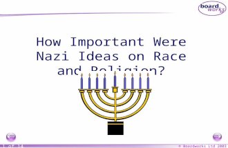 © Boardworks Ltd 2003 1 of 14 How Important Were Nazi Ideas on Race and Religion?