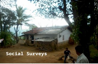 Social Surveys. What is a Social Survey “systematic collection of facts about people living in a specific geographic, cultural, or administrative area”.