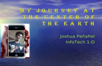 Joshua Peñafiel InfoTech 1-D Hey! I'm Joshua M Peñafiel, Hey! I'm Joshua M Peñafiel, 20 years of age. 20 years of age. I live at Brgy. Intaluan Pototan.