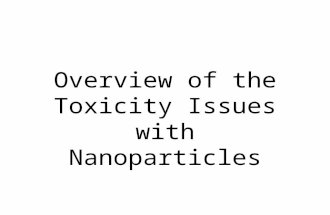 Overview of the Toxicity Issues with Nanoparticles.