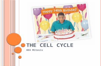 AKA Mitosis T HE C ELL C YCLE. Objectives: I CAN: Explain how cells produce more cells. Describe the process of mitosis. Explain how cell division differs.
