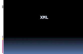 What is XML?  XML stands for EXtensible Markup Language  XML is a markup language much like HTML  XML was designed to carry data, not to display data.
