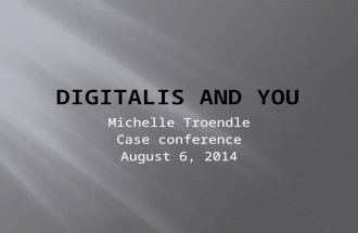 Michelle Troendle Case conference August 6, 2014.