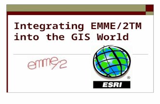 Integrating EMME/2TM into the GIS World. “TerraLogic GIS “RoadLink” Interoperability Customized Solution RoadLink.