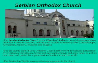 Serbian Orthodox Church -The Serbian Orthodox Church or the Church of Serbia is one of the autocephalous Orthodox Christian churches, ranking sixth in.