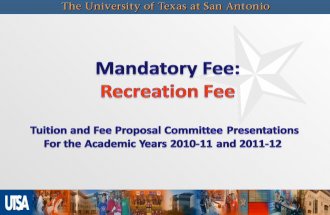 2   The fee allows students the opportunity to utilize the Recreation Center, Recreational Field Complex and Downtown Fitness Center for their athletic,