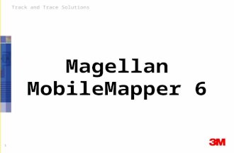 1 3M Track and Trace Solutions Magellan MobileMapper 6.