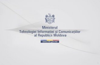 1. Strategia naţional ă de dezvoltare a societ ă ții informaționale Moldova Digital ă 2020 2.