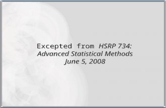 Excepted from HSRP 734: Advanced Statistical Methods June 5, 2008.