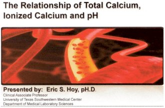Ionized Calcium Test Volume at Duke Medical Center Fiscal Year Workload Data from Dr. John Toffaletti, Duke Univ. Blood Gas and Clinical Pediatric Lab.