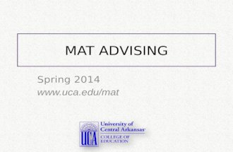 MAT ADVISING Spring 2014 . MAT LISTSERV Go to   Fill in.