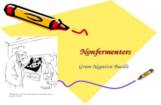NonfermentersNonfermenters Gram-Negative Bacilli.