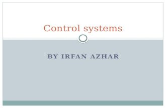 BY IRFAN AZHAR Control systems. What Do Mechatronics Engineers Do?