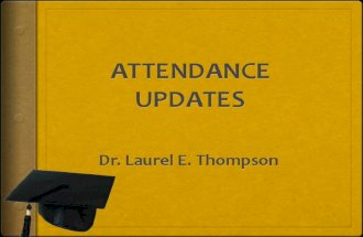Importance of Attendance IImproved academic achievement IIncrease chance of graduation LLegal implications PPromote good citizenship FFlag for.