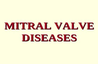 MITRAL VALVE DISEASES. MITRAL VALVE DISEASES 1. Mitral valve stenosis. 2. Mitral valve regurge. 3. Mitral valve prolapse.