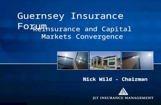 Nick Wild - Chairman Guernsey Insurance Forum Reinsurance and Capital Markets Convergence.