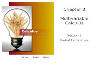 Chapter 8 Multivariable Calculus Section 2 Partial Derivatives.