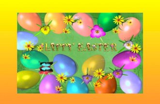 Easter is a very important festival in Grait Britain. Easter day is always on Sunday and it is spring. The wish for this day :”Happy Easter!” There are.