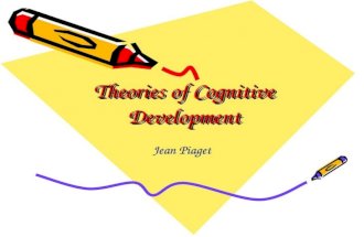 Theories of Cognitive Development Jean Piaget. Jean Piaget (1896-1980)