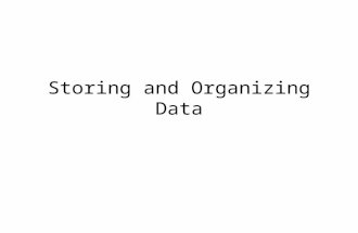 Storing and Organizing Data. Why Do I Need to Understand How Data Is Represented? In order to install, program,maintain, and troubleshoot today’s PLCs,