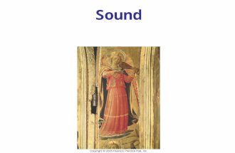 Sound. Characteristics of Sound Intensity of Sound: Decibels The Ear and Its Response; Loudness Sources of Sound: Vibrating Strings and Air Columns Quality.