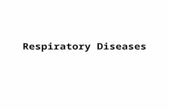 Respiratory Diseases. Alveoli-Capillary Gas Exchange Alveoli surrounded by capillaries – Incoming RBCs low in O 2 – Exiting RBCs rich in O 2 – Thin.