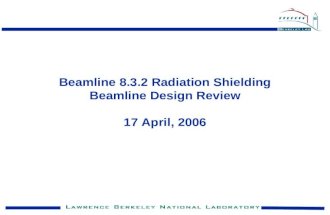 Beamline 8.3.2 Radiation Shielding Beamline Design Review 17 April, 2006.
