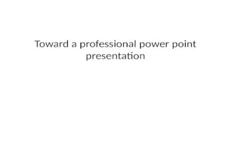 Toward a professional power point presentation The Title Contrast these two titles – Sanitary landfills in Denton, Texas – Location matters for sanitary.