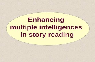 Enhancing multiple intelligences in story reading.