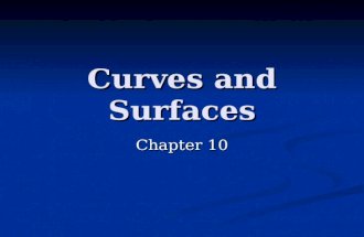Curves and Surfaces Chapter 10. CS 480/680 2Chapter 9 -- Hierarchical Models Introduction: Introduction: Until now we have worked with flat entities such.