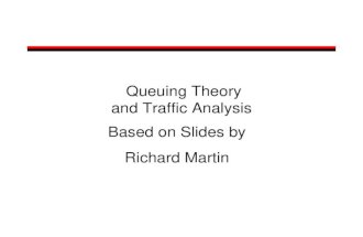 Queuing Theory and Traffic Analysis Based on Slides by Richard Martin.