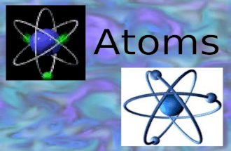 Atoms. Greek Atomic Model Democritus (400 BC)Democritus (400 BC) Named the atomNamed the atom Atom cannot be dividedAtom cannot be divided.