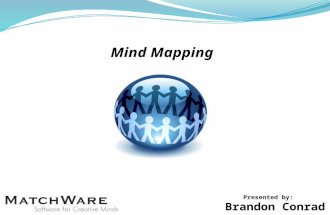 Presented by: Brandon Conrad. What is a Mind Map? An organic way to display a Work Breakdown Structure.