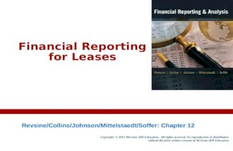 Financial Reporting for Leases Revsine/Collins/Johnson/Mittelstaedt/Soffer: Chapter 12 Copyright © 2015 McGraw-Hill Education. All rights reserved. No.