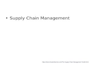 Supply Chain Management  Supply Chain Management Toolkit.html.