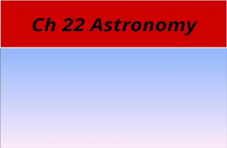 Ch 22 Astronomy. Ancient Greeks 22.1 Early Astronomy  Astronomy is the science that studies the universe. It includes the observation and interpretation.