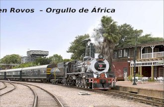Tren Rovos – Orgullo de África Rovos Rail. El Rovos Rail es un convoy de lujo que recorre varias rutas sudafricanas uniendo a la magia y el misterio.