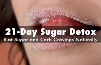 Sugar Detox – 21 Day Sugar Detox – Bust Sugar and Carb Cravings Natural...