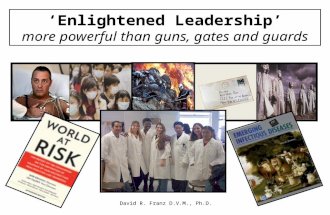 ‘Enlightened  L eadership’ more powerful than guns, gates and guards