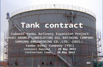 Tank contract