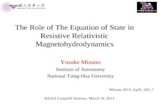 The Role of The Equation of State in Resistive Relativistic  Magnetohydrodynamics