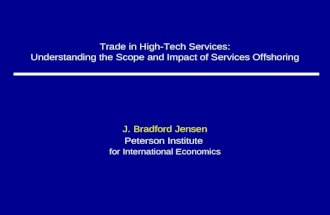 Trade in High-Tech Services: Understanding the Scope and Impact of Services Offshoring