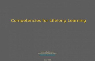 Competencies  for  Lifelong  Learning