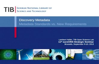 Discovery Metadata